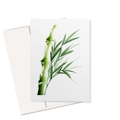 Bamboo Greeting Card 2024