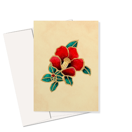 Camellia Greeting Card 2024 (Limited Time)